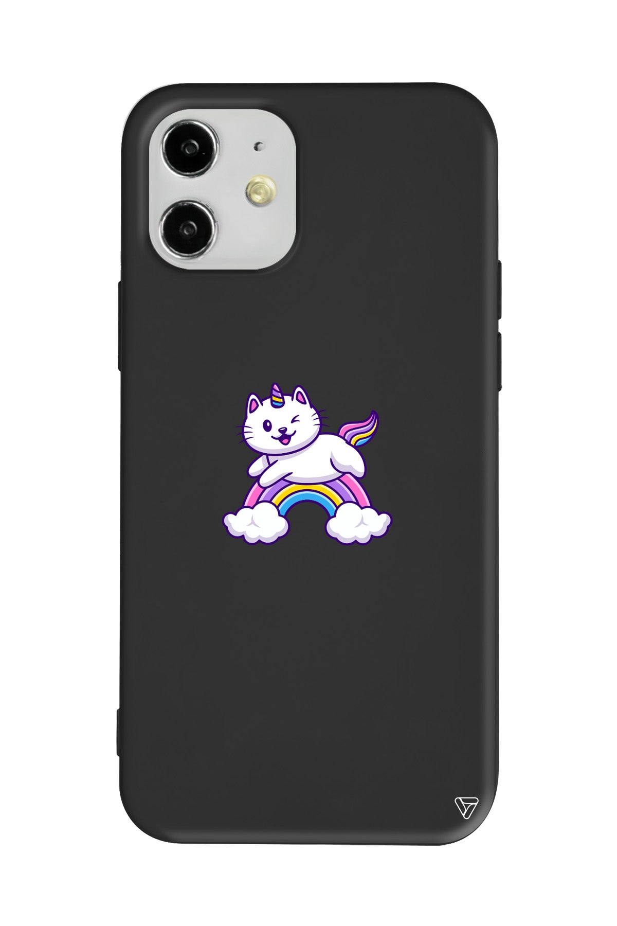 Caticorn Lansman Model İçi Kadife Silikon Telefon Kılıfı