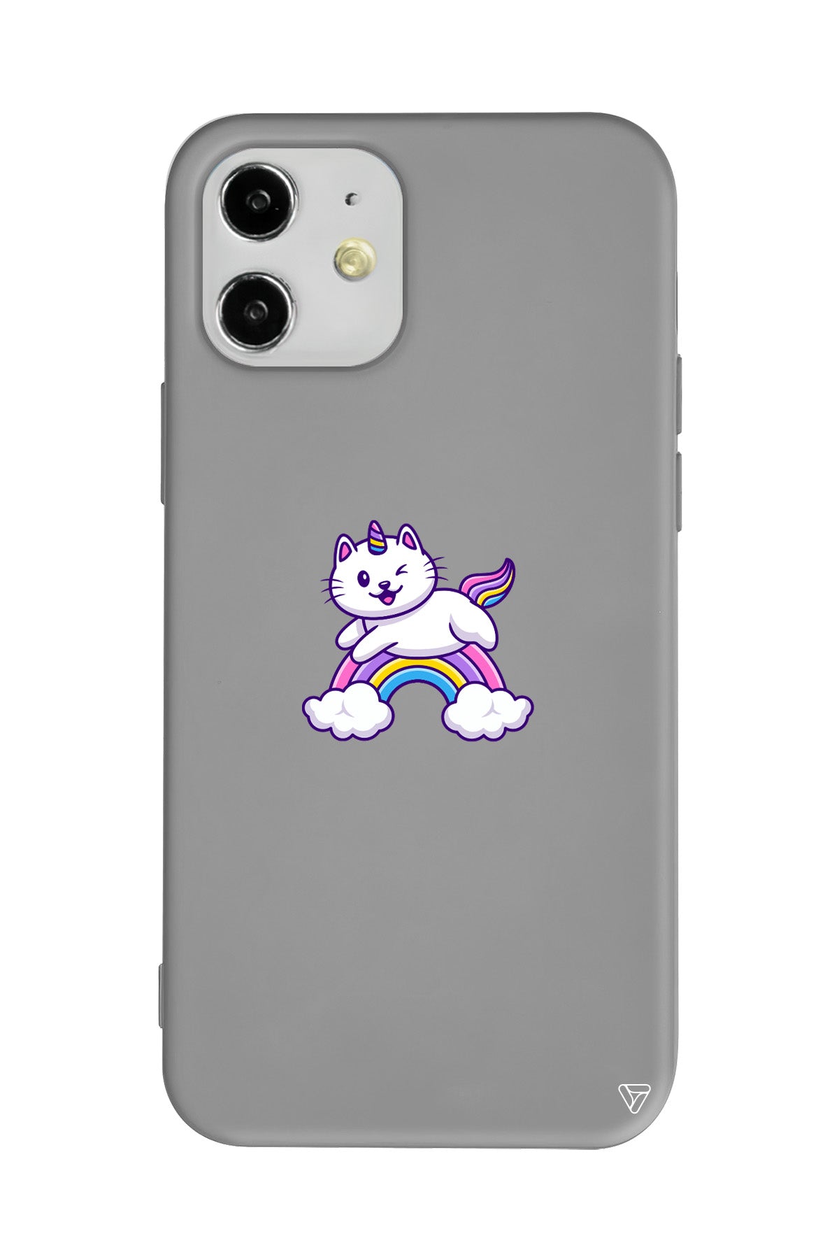 Caticorn Lansman Model İçi Kadife Silikon Telefon Kılıfı