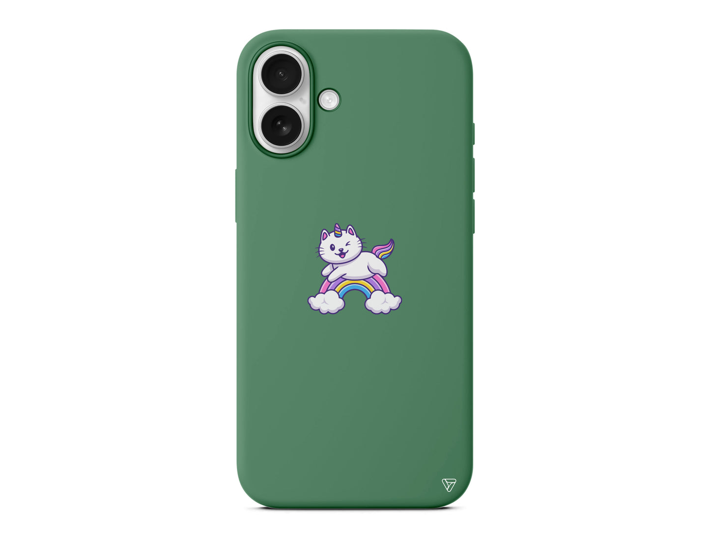 Caticorn Lansman Model İçi Kadife Silikon Telefon Kılıfı