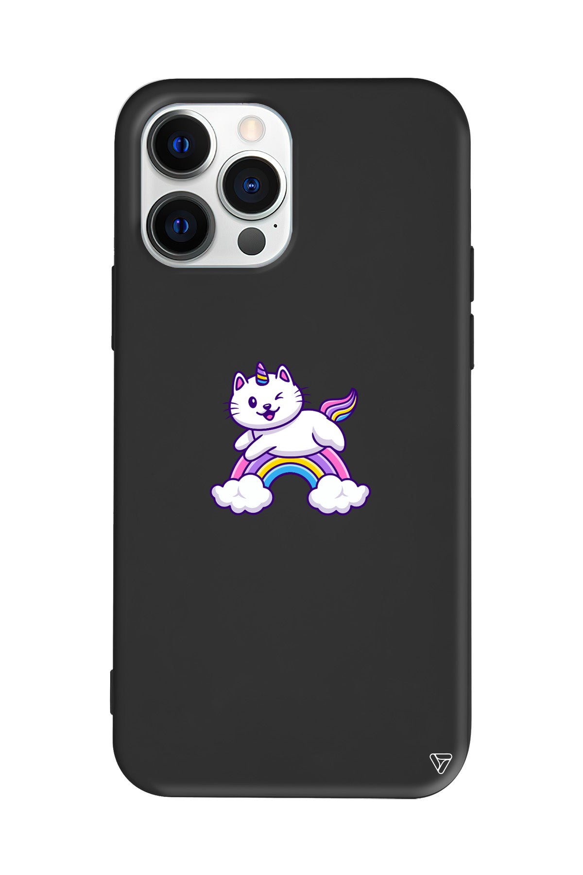 Caticorn Lansman Model İçi Kadife Silikon Telefon Kılıfı