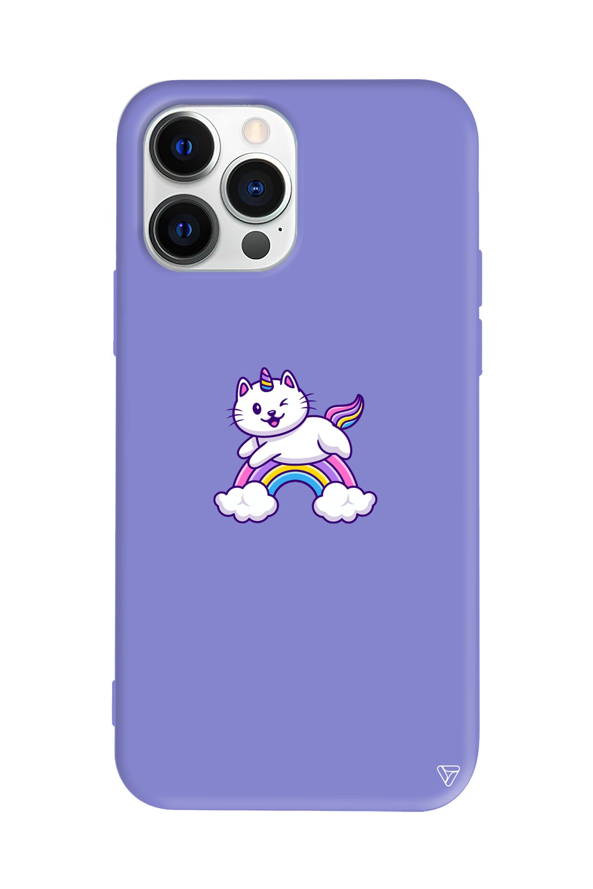 Caticorn Lansman Model İçi Kadife Silikon Telefon Kılıfı