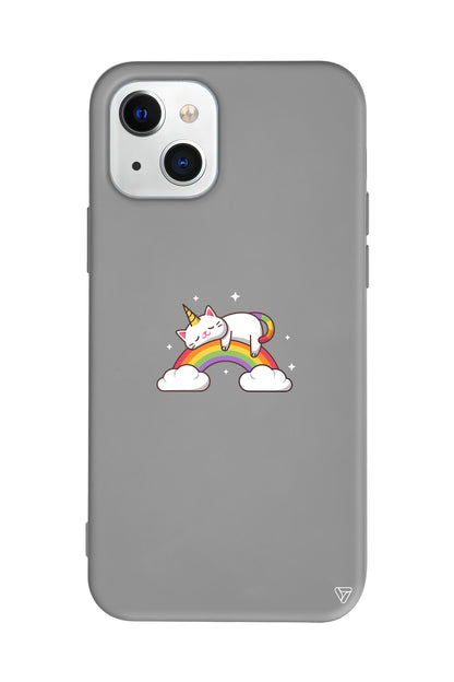 Caticorn 2 Lansman Model İçi Kadife Silikon Telefon Kılıfı – Plus Serisine Özel