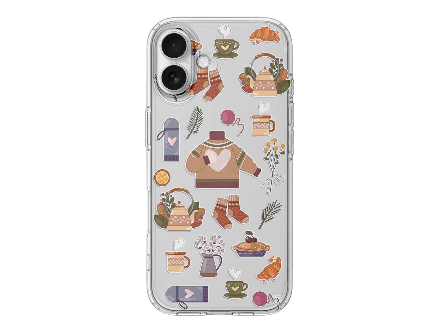 Kış Konsepti Lansman Model İçi Kadife Silikon Telefon Kılıfı – Plus Serisine Özel