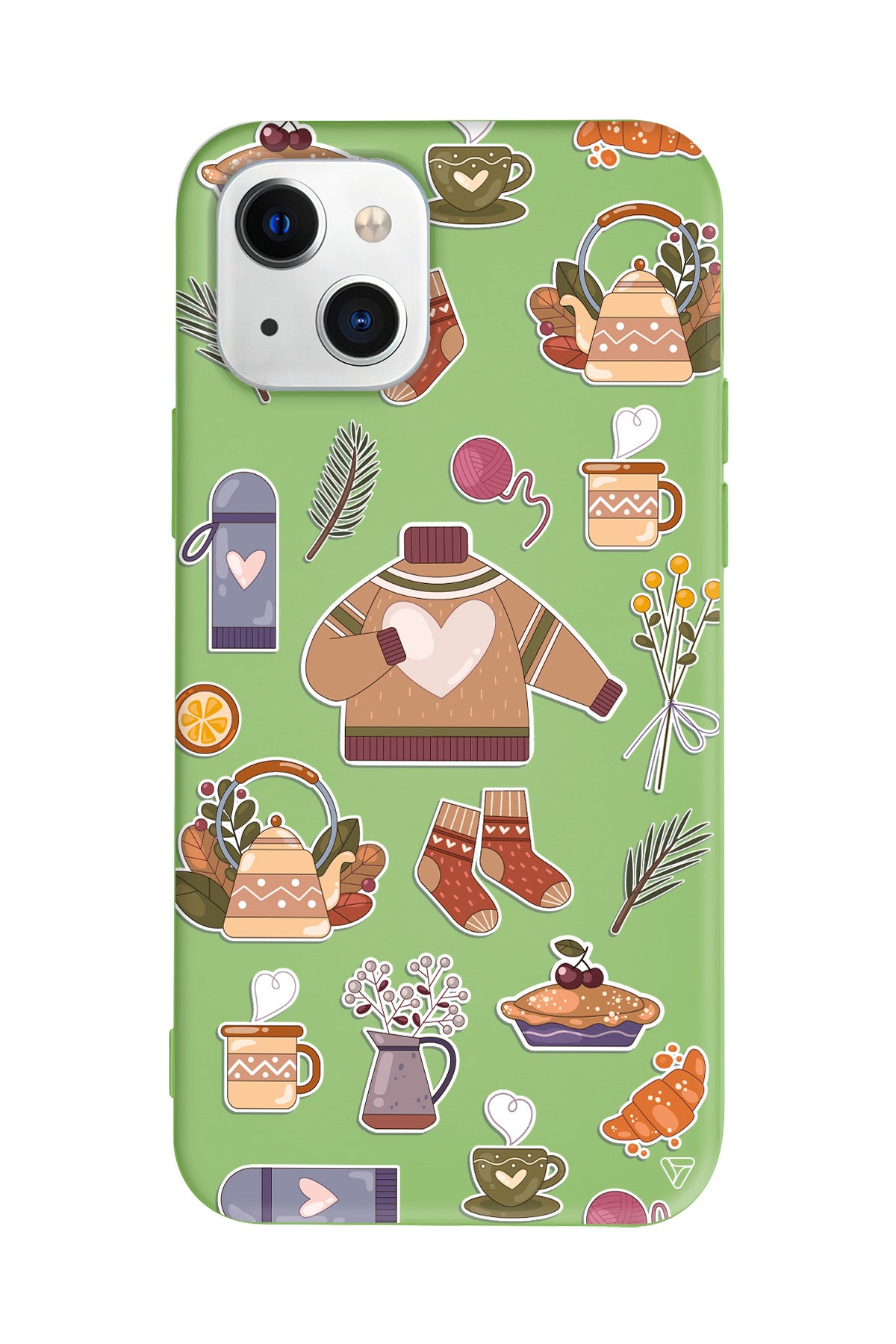 Kış Konsepti Lansman Model İçi Kadife Silikon Telefon Kılıfı – Plus Serisine Özel