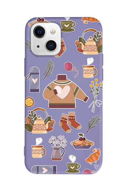 Kış Konsepti Lansman Model İçi Kadife Silikon Telefon Kılıfı – Plus Serisine Özel