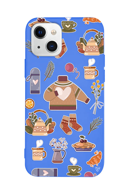 Kış Konsepti Lansman Model İçi Kadife Silikon Telefon Kılıfı – Plus Serisine Özel