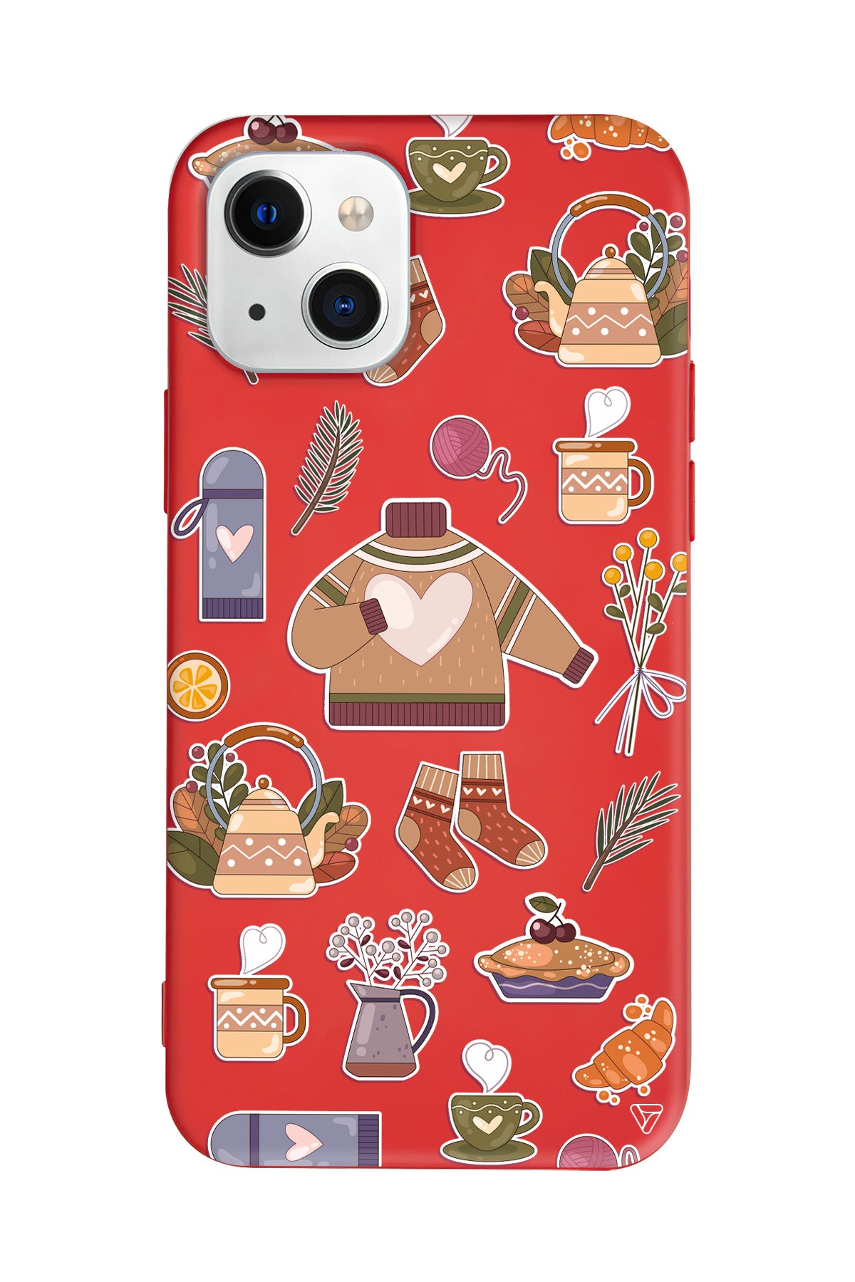 Kış Konsepti Lansman Model İçi Kadife Silikon Telefon Kılıfı – Plus Serisine Özel