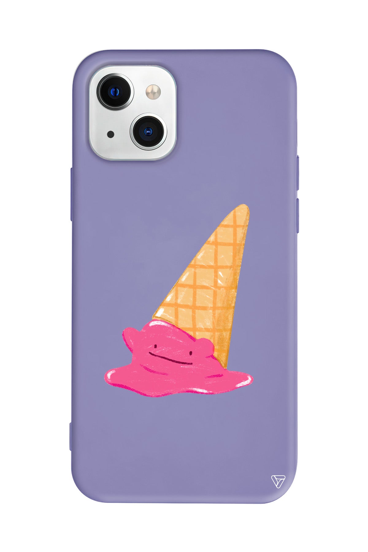 Sevimli Dondurma Lansman Model İçi Kadife Silikon Telefon Kılıfı – Plus Serisine Özel