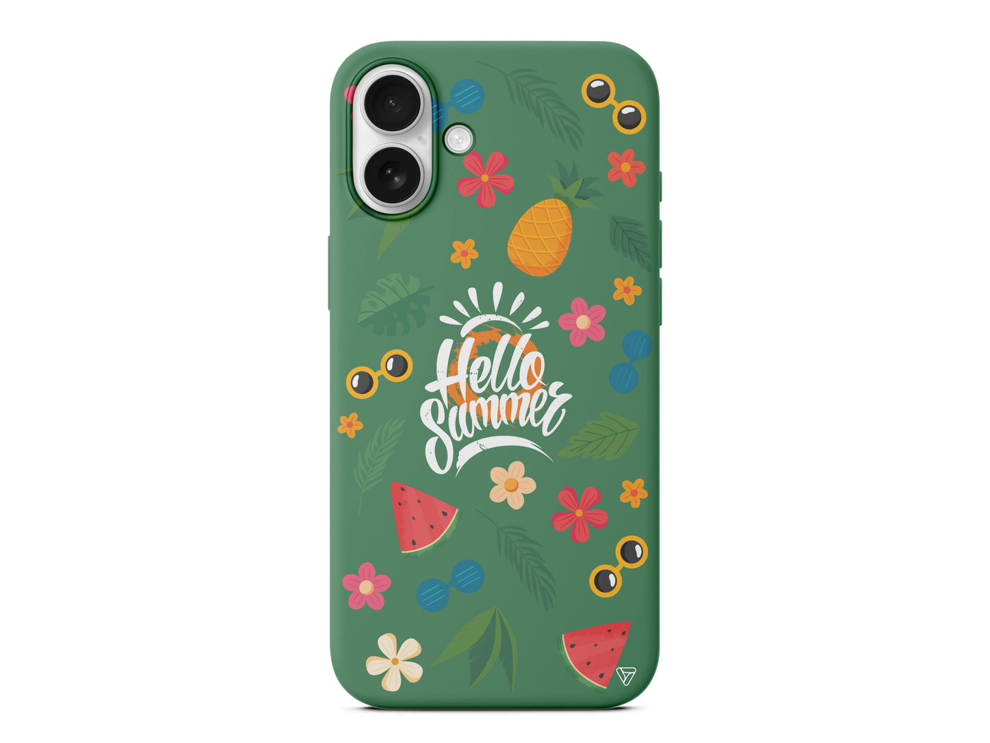 Merhaba Yaz Lansman Model İçi Kadife Silikon Telefon Kılıfı