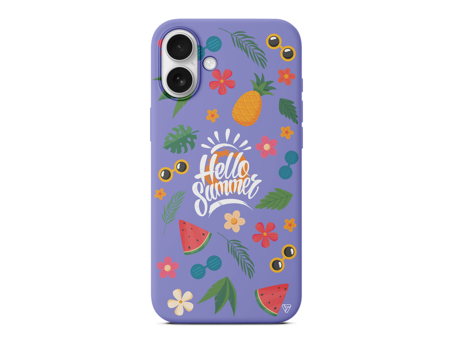 Merhaba Yaz Lansman Model İçi Kadife Silikon Telefon Kılıfı