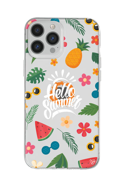 Merhaba Yaz Lansman Model İçi Kadife Silikon Telefon Kılıfı