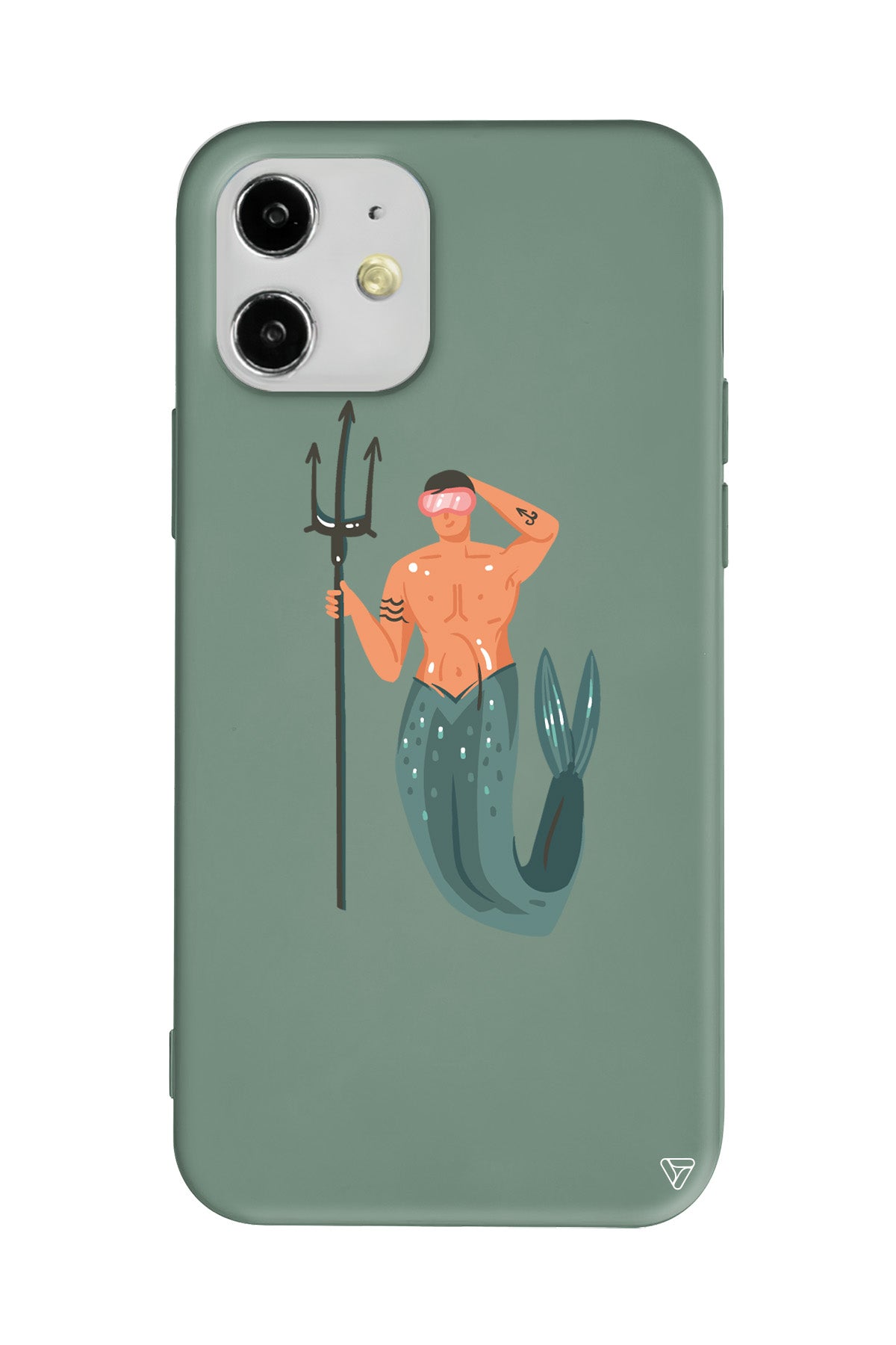 Deniz Erkeği Lansman Model İçi Kadife Silikon Telefon Kılıfı