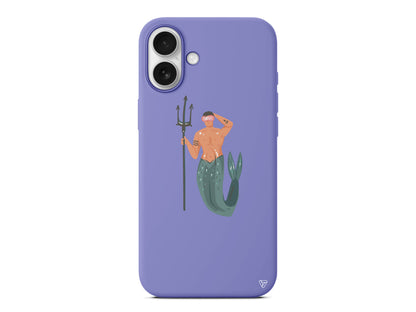 Deniz Erkeği Lansman Model İçi Kadife Silikon Telefon Kılıfı