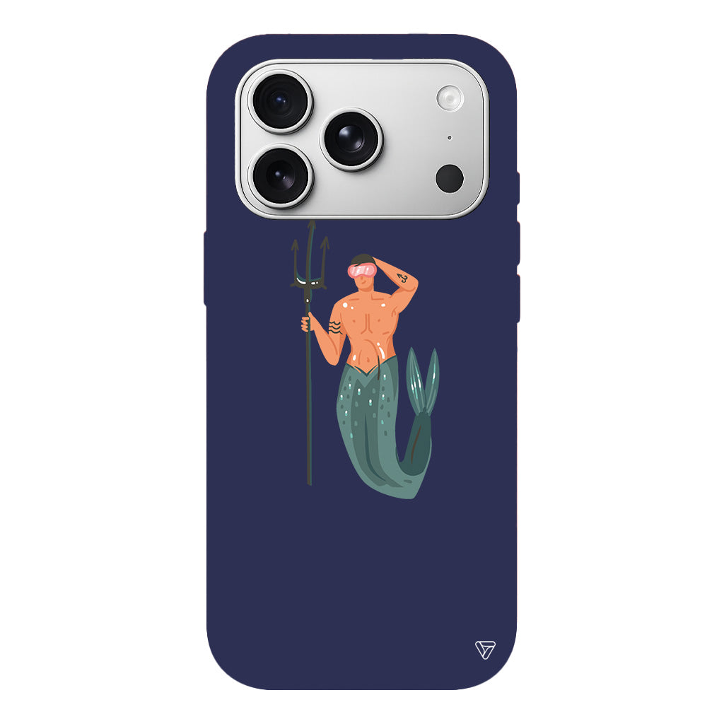 Deniz Erkeği Lansman Model İçi Kadife Silikon Telefon Kılıfı