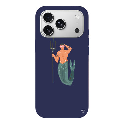 Deniz Erkeği Lansman Model İçi Kadife Silikon Telefon Kılıfı