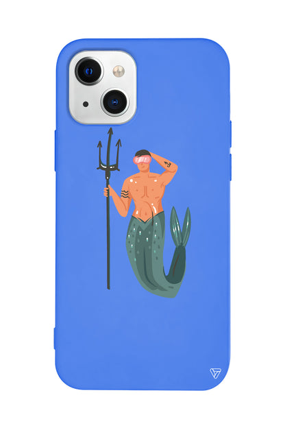 Deniz Erkeği Lansman Model İçi Kadife Silikon Telefon Kılıfı