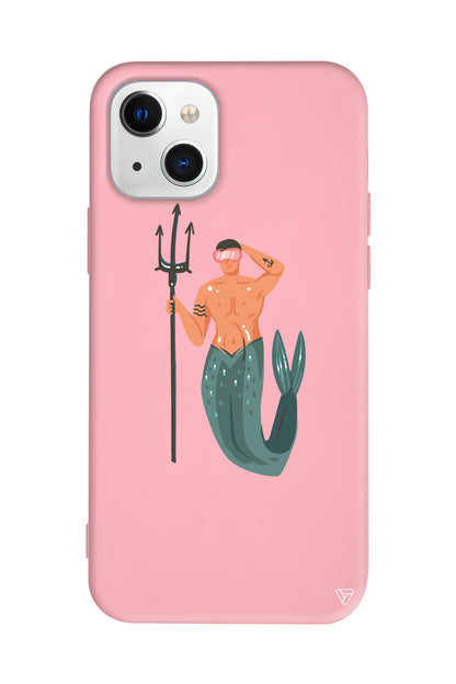 Deniz Erkeği Lansman Model İçi Kadife Silikon Telefon Kılıfı – Plus Serisine Özel