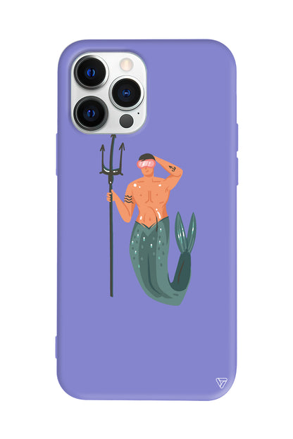 Deniz Erkeği Lansman Model İçi Kadife Silikon Telefon Kılıfı