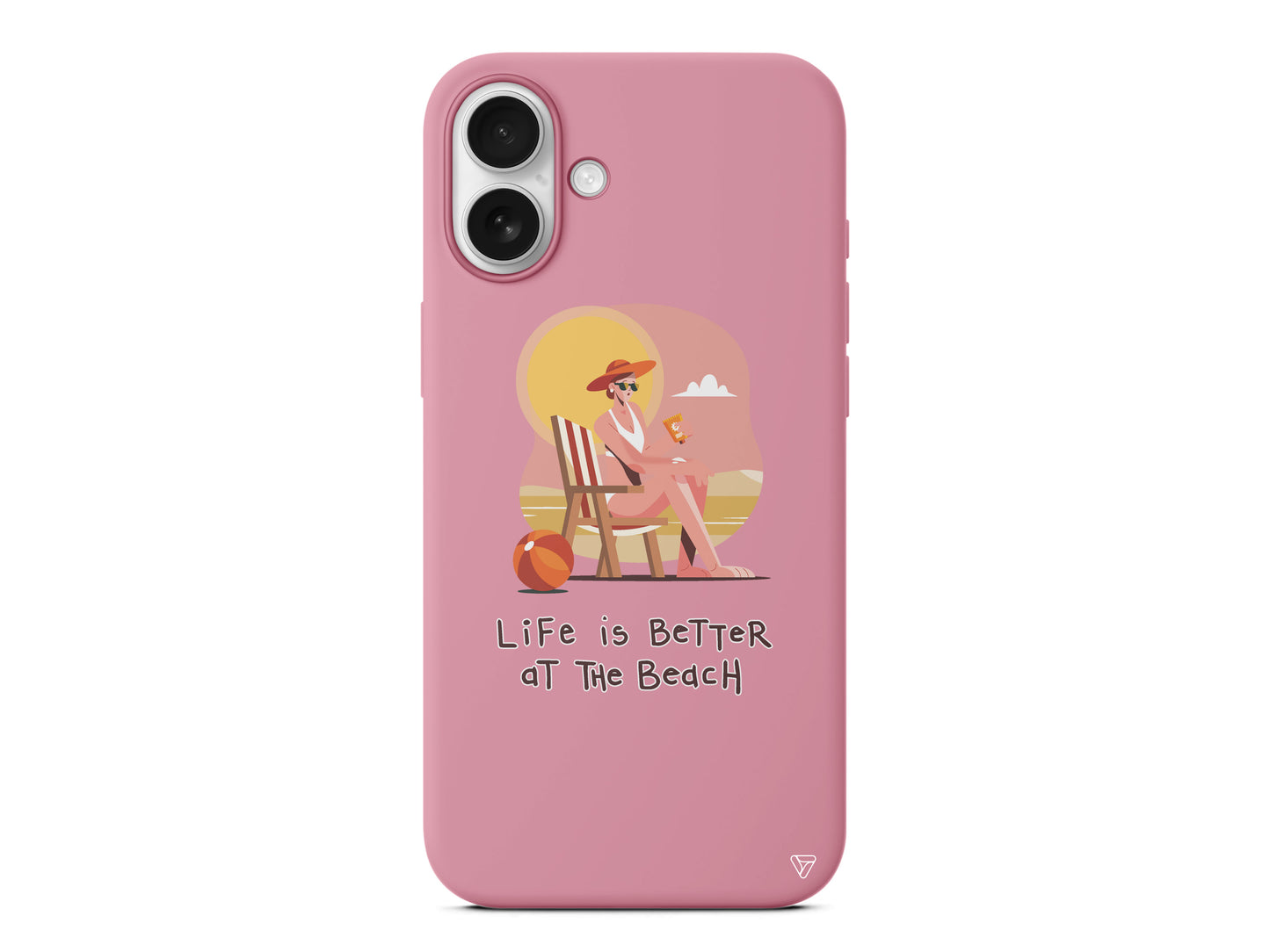 Güneşlenmek Lansman Model İçi Kadife Silikon Telefon Kılıfı – Plus Serisine Özel