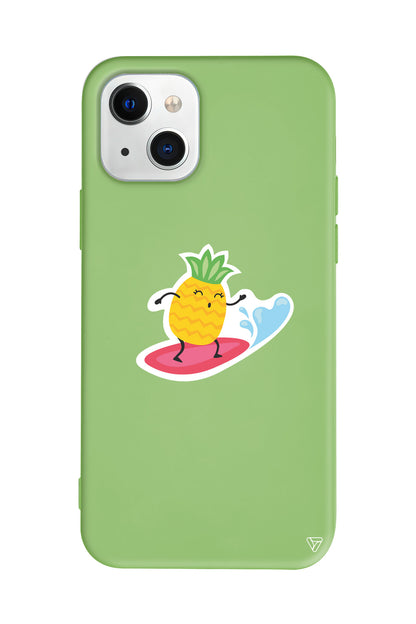 Sörfçü Lansman Model İçi Kadife Silikon Telefon Kılıfı – Plus Serisine Özel