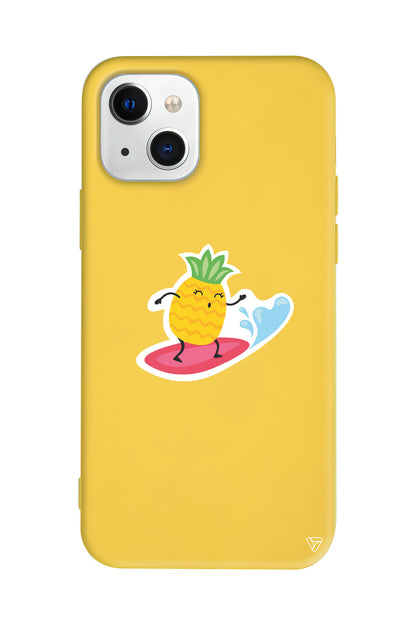 Sörfçü Lansman Model İçi Kadife Silikon Telefon Kılıfı