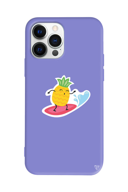 Sörfçü Lansman Model İçi Kadife Silikon Telefon Kılıfı