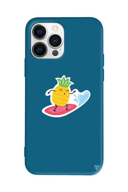 Sörfçü Lansman Model İçi Kadife Silikon Telefon Kılıfı