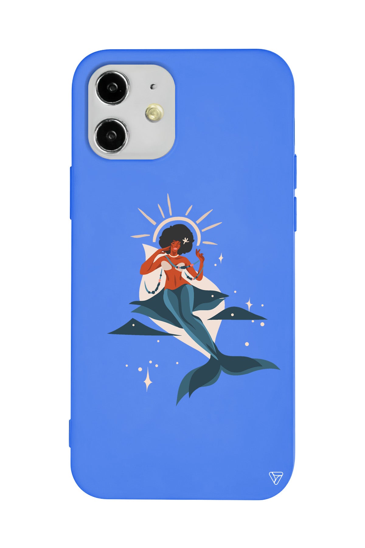 Deniz Kızı Lansman Model İçi Kadife Silikon Telefon Kılıfı