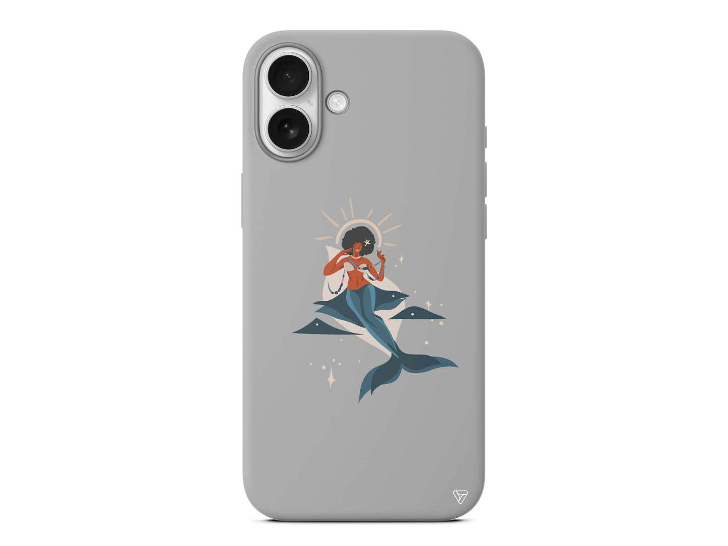 Deniz Kızı Lansman Model İçi Kadife Silikon Telefon Kılıfı