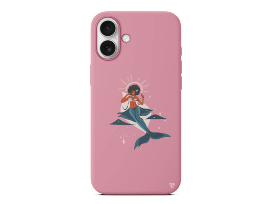 Deniz Kızı Lansman Model İçi Kadife Silikon Telefon Kılıfı – Plus Serisine Özel