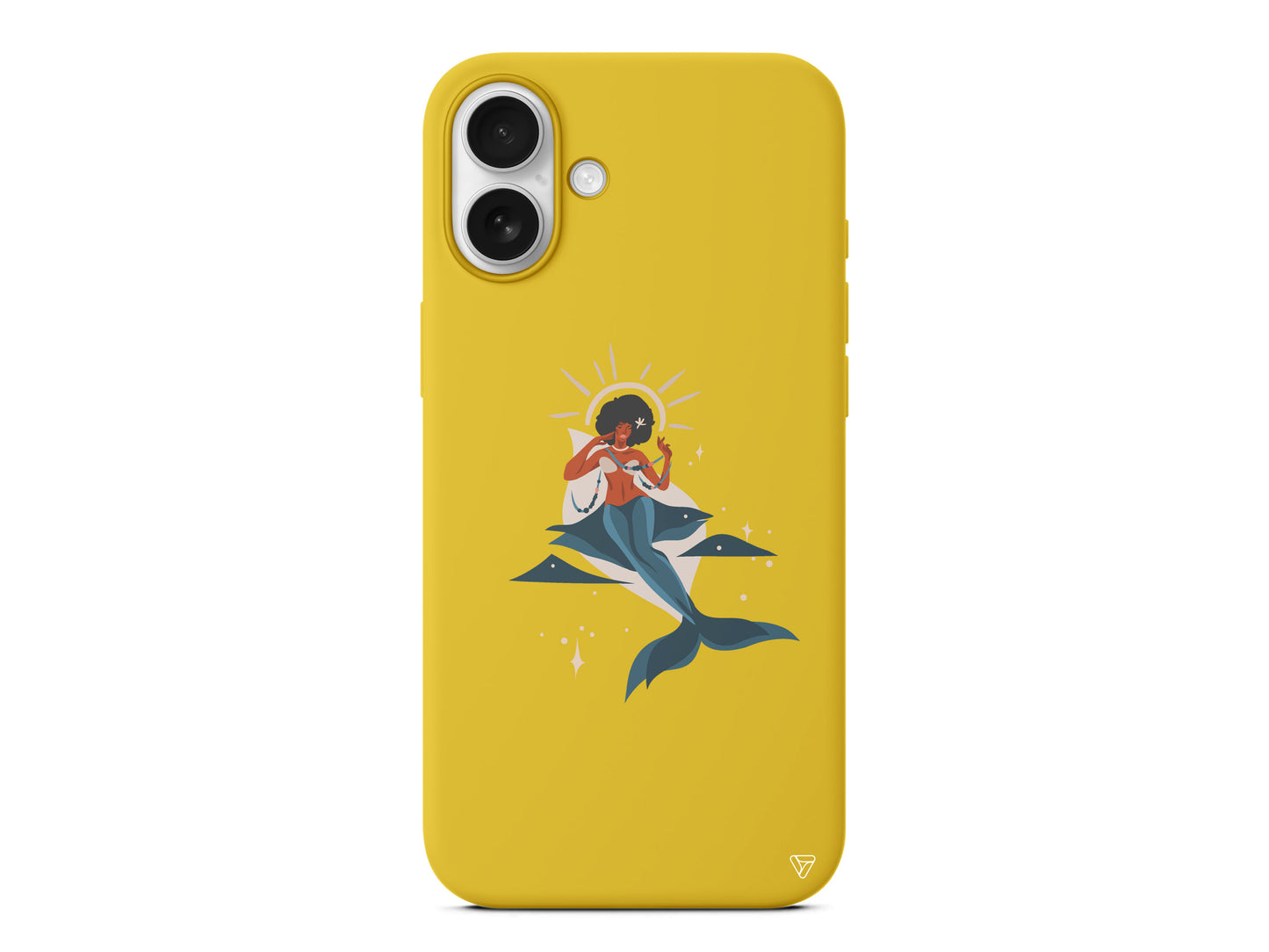 Deniz Kızı Lansman Model İçi Kadife Silikon Telefon Kılıfı