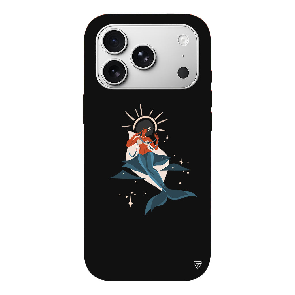 Deniz Kızı Lansman Model İçi Kadife Silikon Telefon Kılıfı