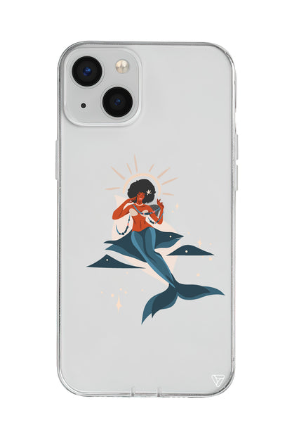 Deniz Kızı Lansman Model İçi Kadife Silikon Telefon Kılıfı