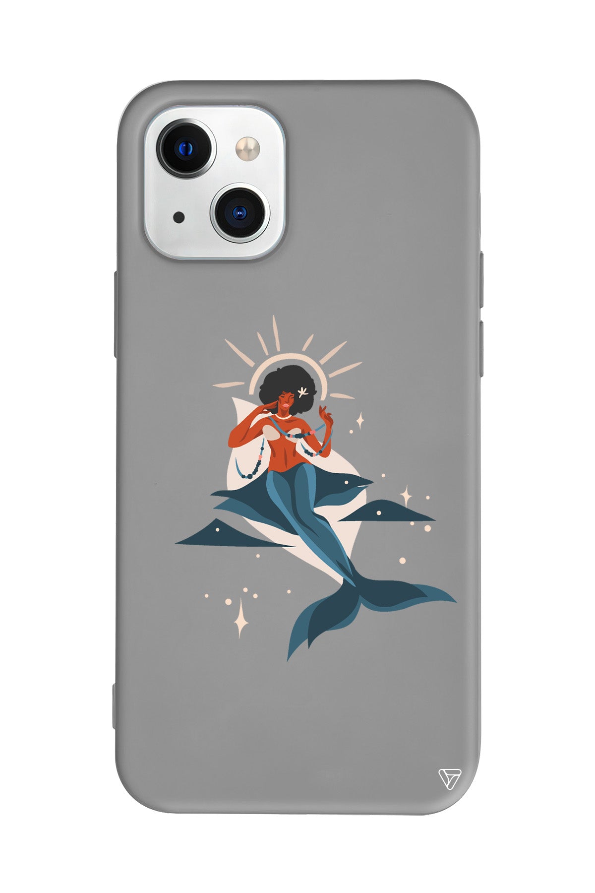 Deniz Kızı Lansman Model İçi Kadife Silikon Telefon Kılıfı