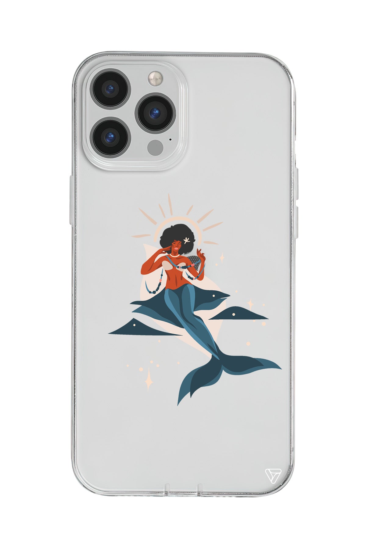 Deniz Kızı Lansman Model İçi Kadife Silikon Telefon Kılıfı