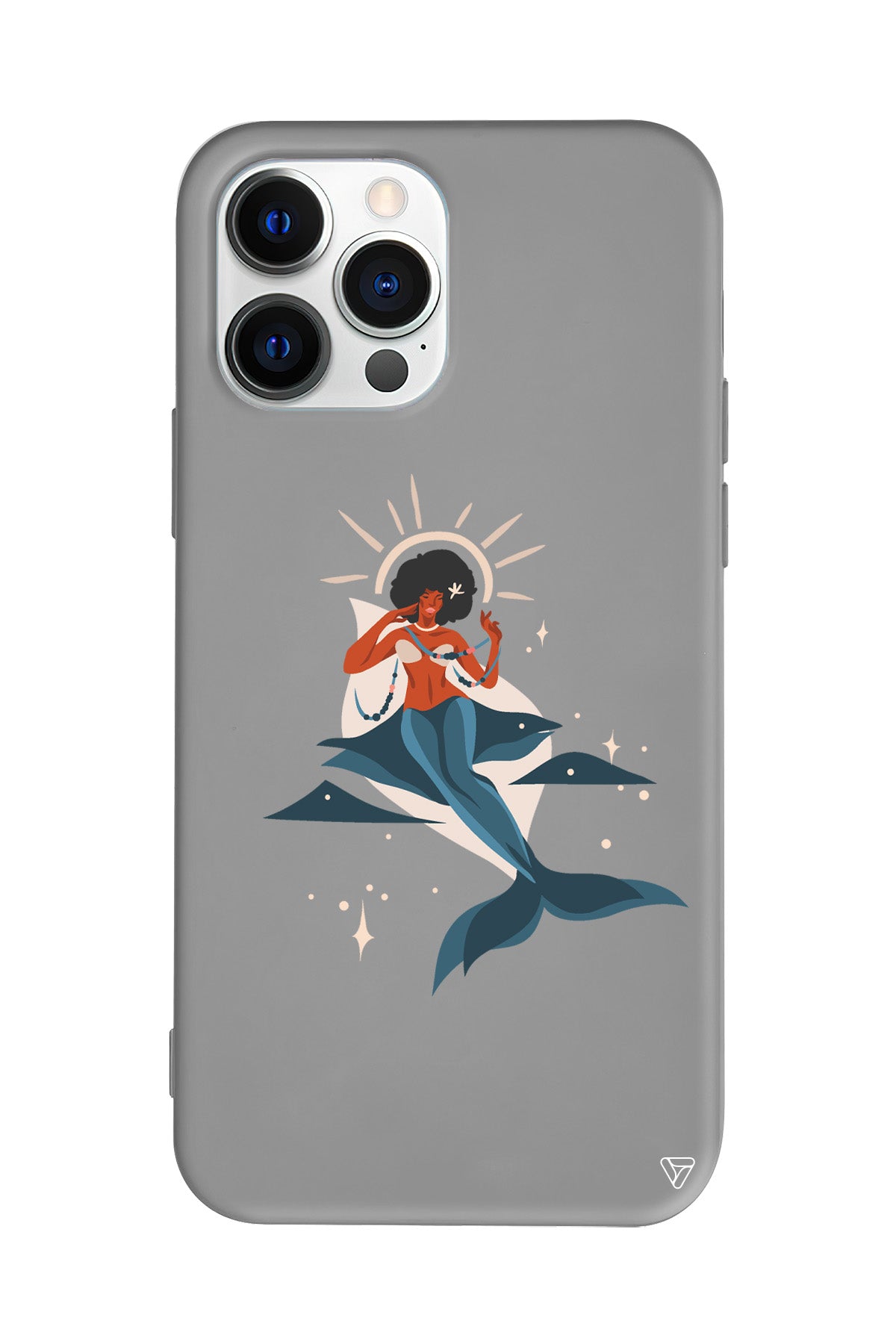 Deniz Kızı Lansman Model İçi Kadife Silikon Telefon Kılıfı