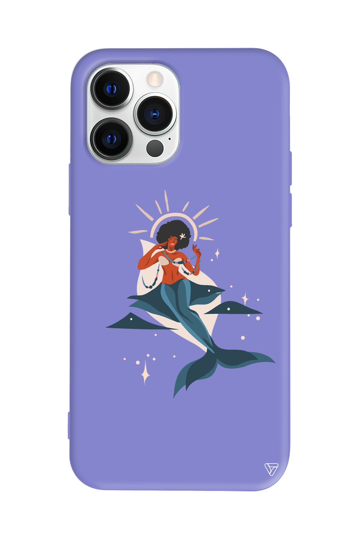 Deniz Kızı Lansman Model İçi Kadife Silikon Telefon Kılıfı