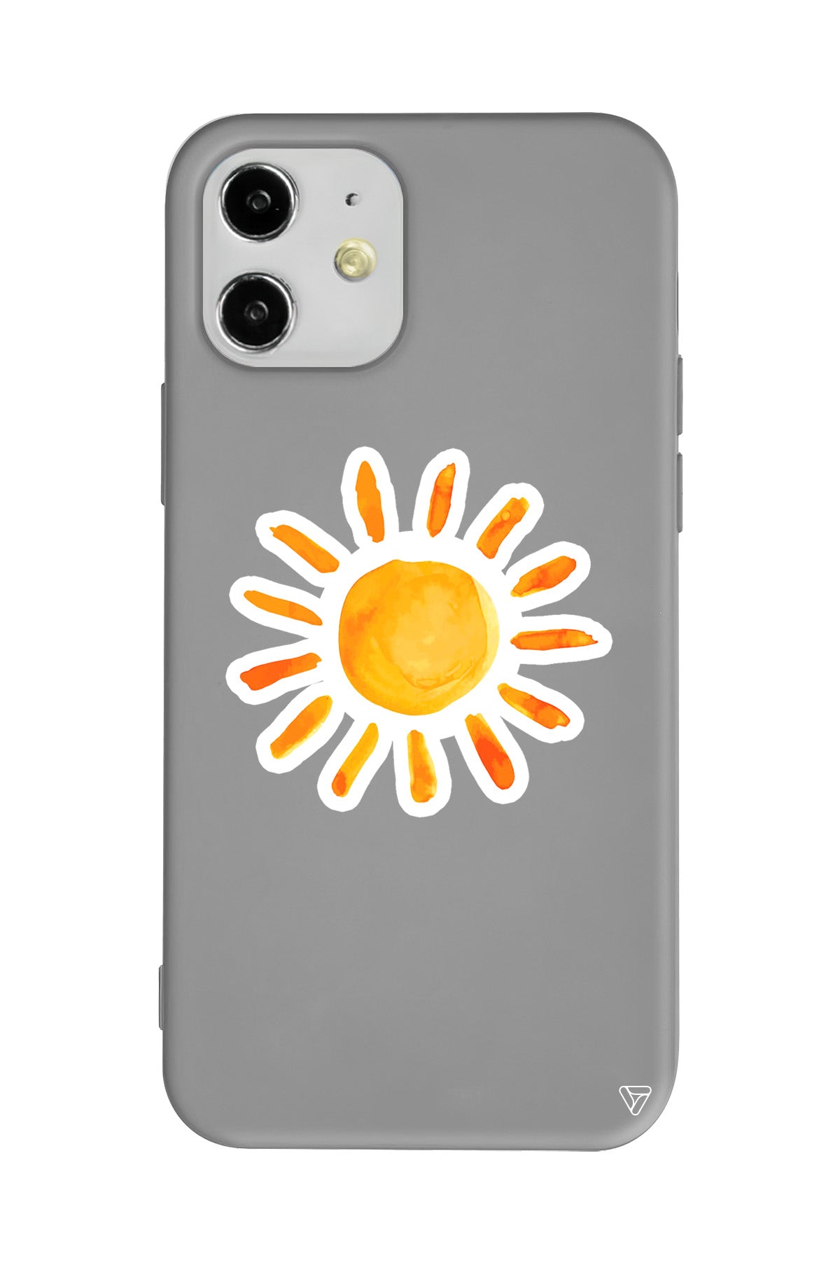 Güneş Lansman Model İçi Kadife Silikon Telefon Kılıfı