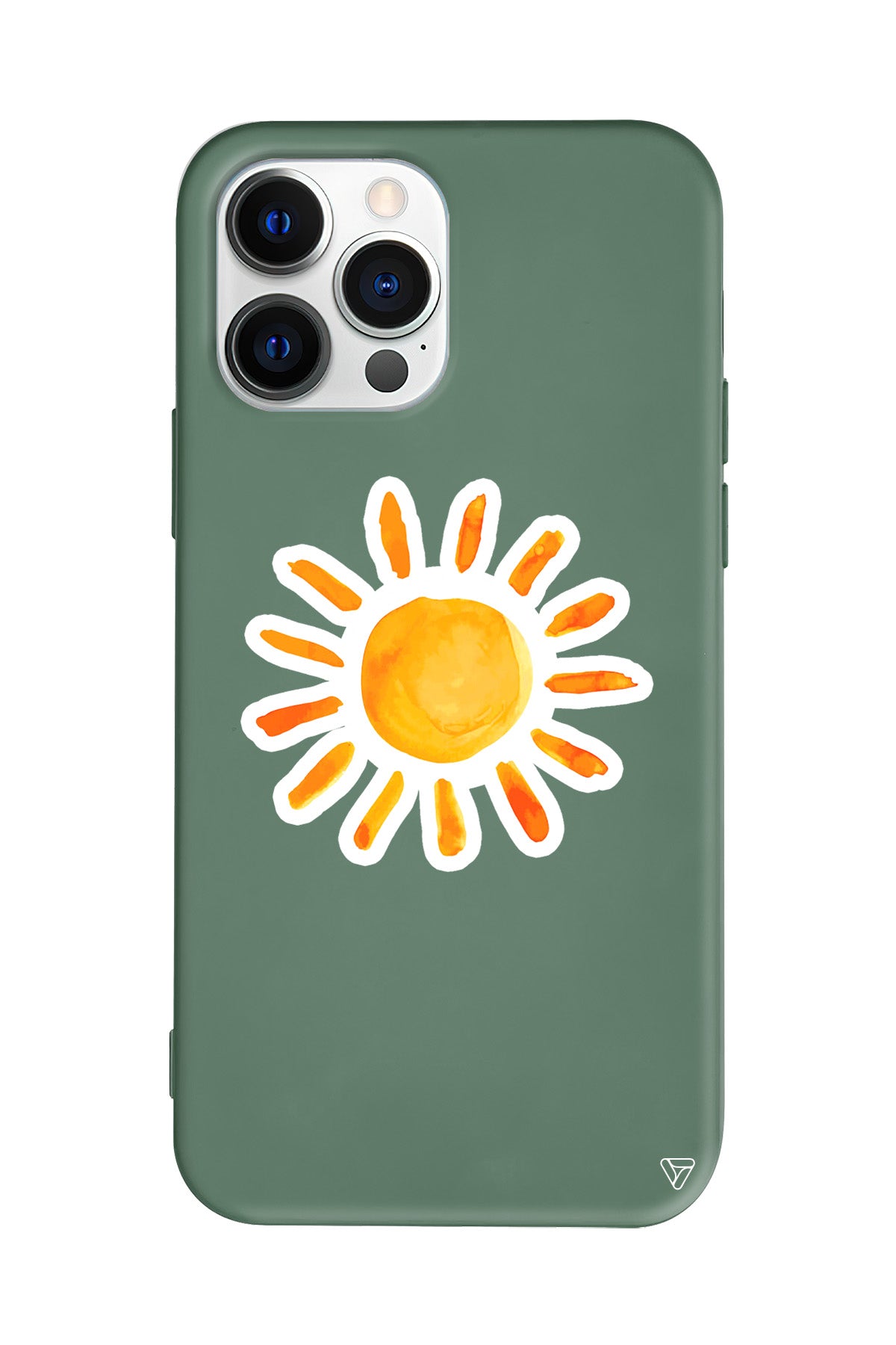 Güneş Lansman Model İçi Kadife Silikon Telefon Kılıfı