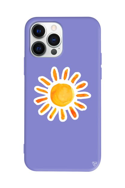 Güneş Lansman Model İçi Kadife Silikon Telefon Kılıfı