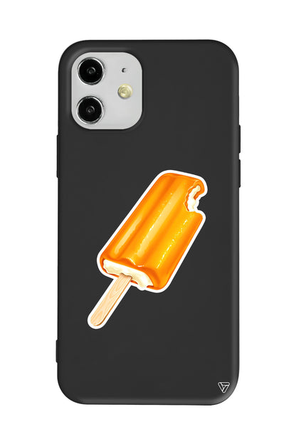 Dondurma Lansman Model İçi Kadife Silikon Telefon Kılıfı