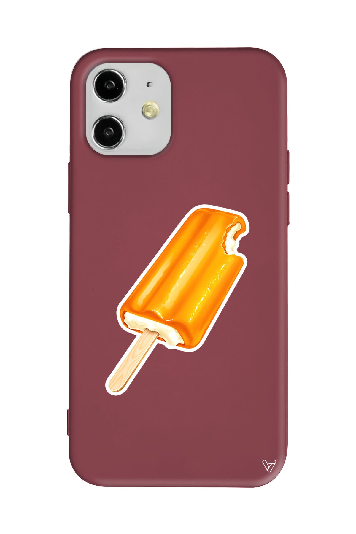 Dondurma Lansman Model İçi Kadife Silikon Telefon Kılıfı