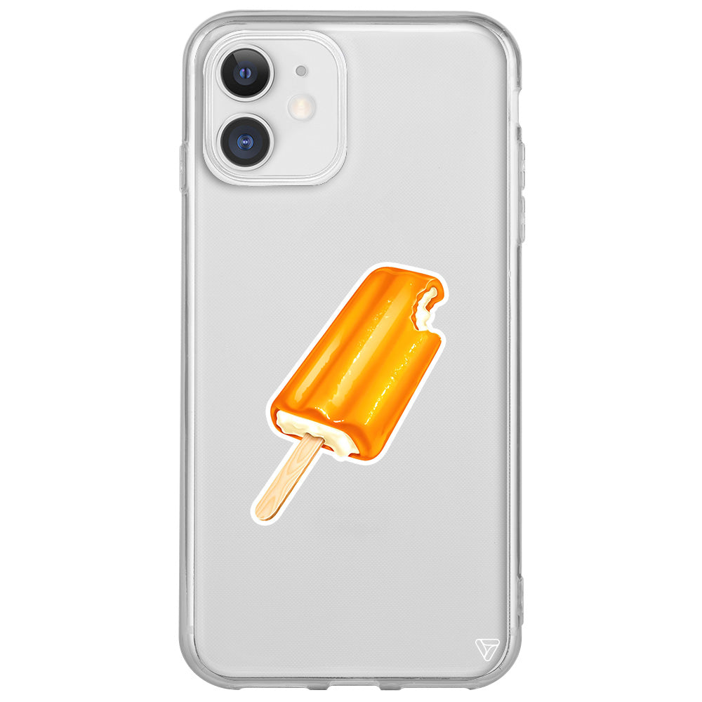 Dondurma Lansman Model İçi Kadife Silikon Telefon Kılıfı