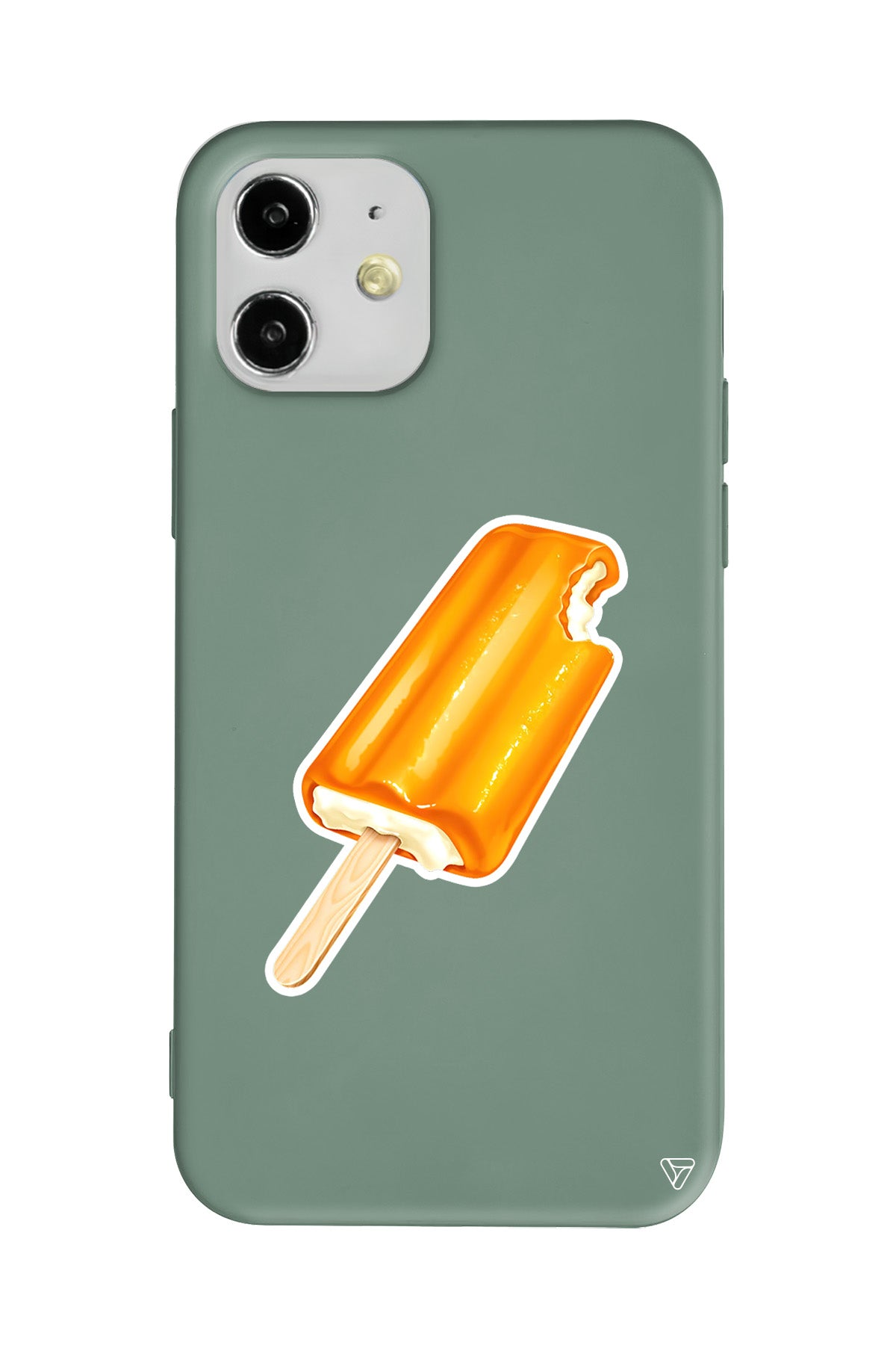 Dondurma Lansman Model İçi Kadife Silikon Telefon Kılıfı