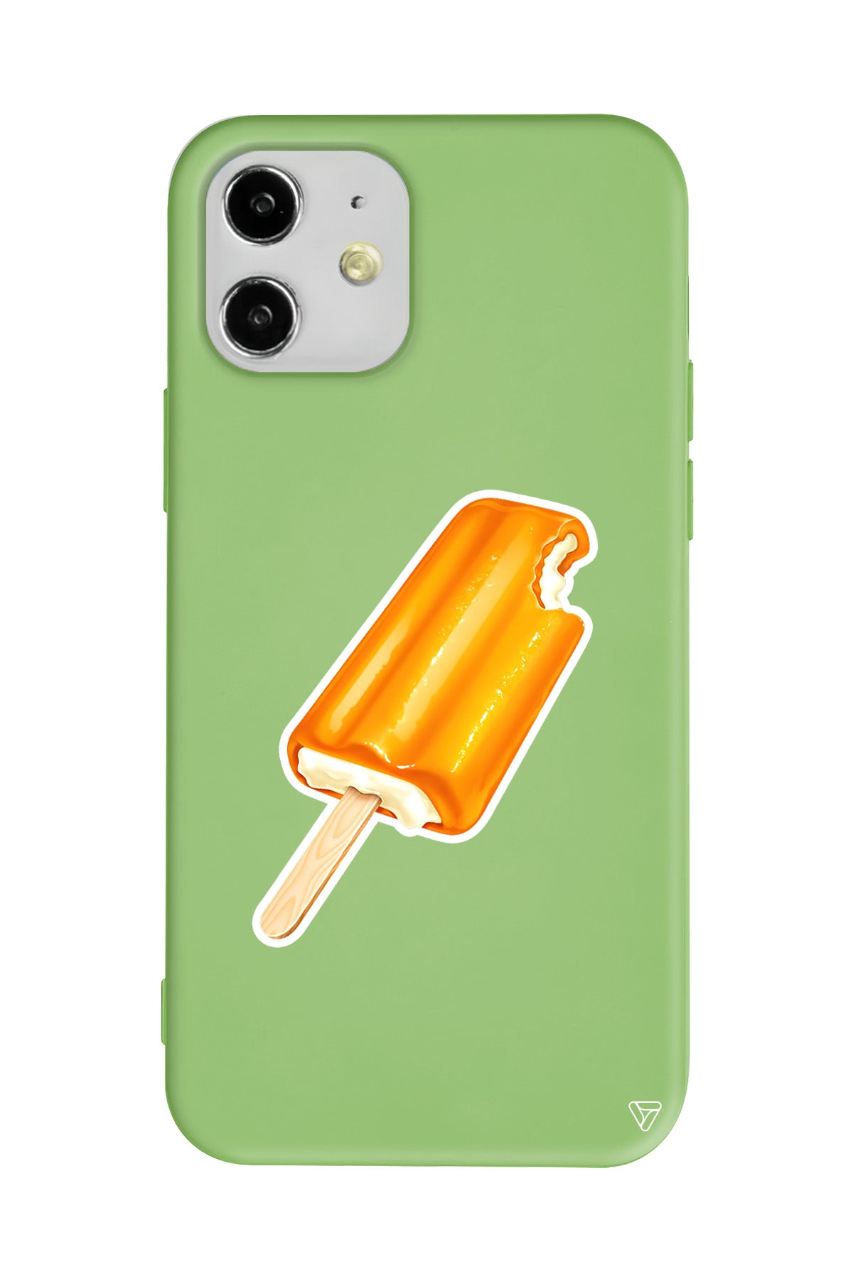 Dondurma Lansman Model İçi Kadife Silikon Telefon Kılıfı