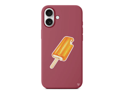 Dondurma Lansman Model İçi Kadife Silikon Telefon Kılıfı