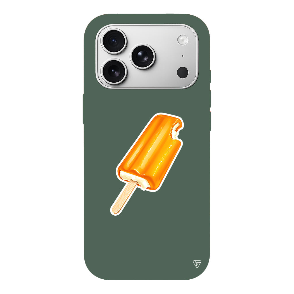 Dondurma Lansman Model İçi Kadife Silikon Telefon Kılıfı