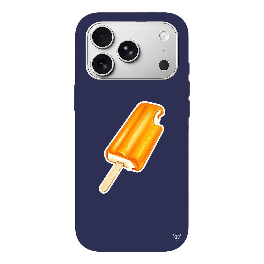 Dondurma Lansman Model İçi Kadife Silikon Telefon Kılıfı