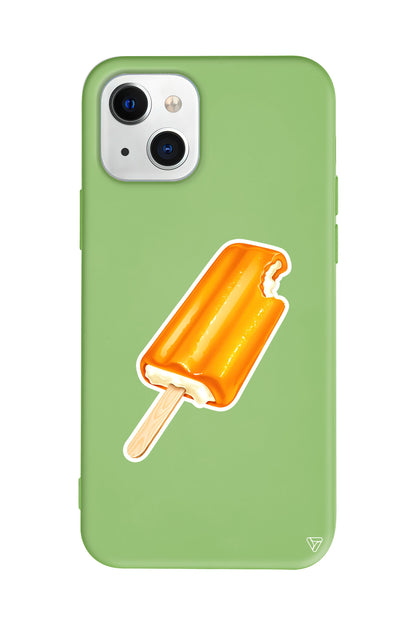 Dondurma Lansman Model İçi Kadife Silikon Telefon Kılıfı