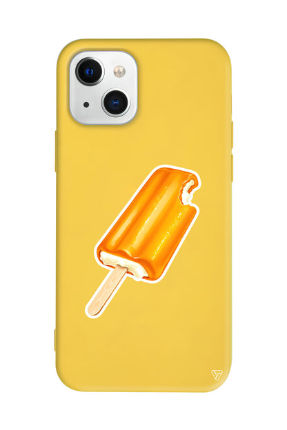 Dondurma Lansman Model İçi Kadife Silikon Telefon Kılıfı